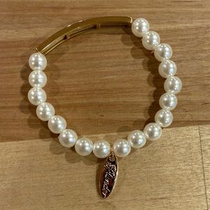 Plunder Gold and Cream Bracelet